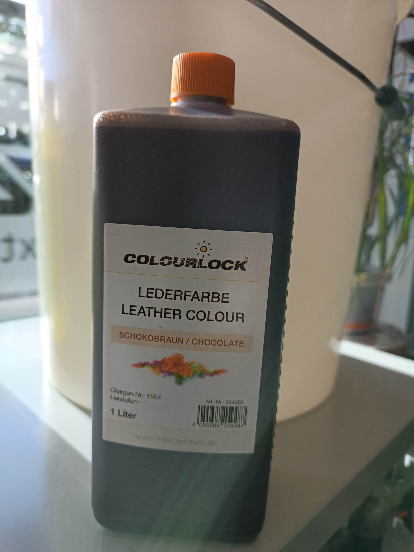 LEATHER COLOUR CHOCOLAT 1LT COLOURLOCK